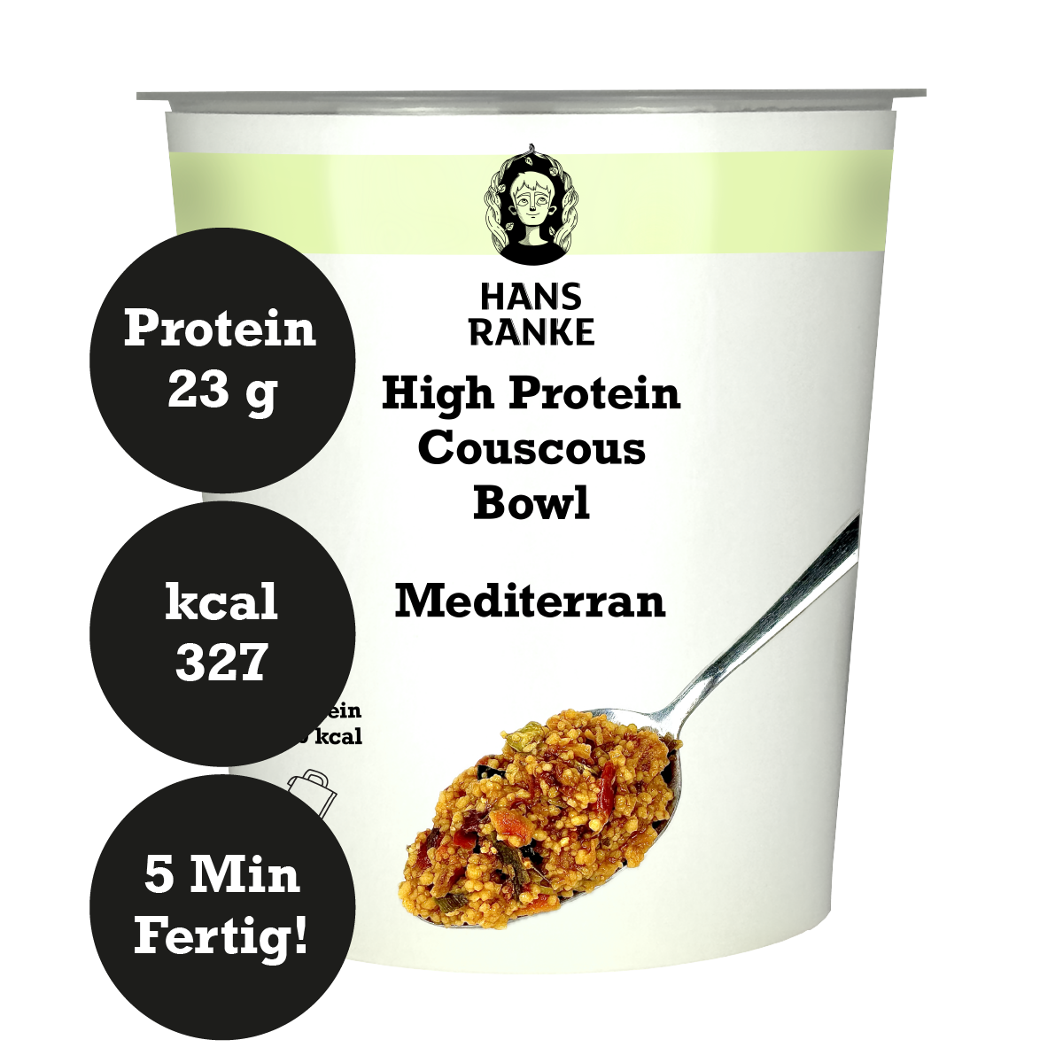 Mediterran High Protein Couscous Bowl (Für Vorbesteller!)