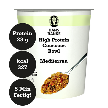 Mediterran High Protein Couscous Bowl (Für Vorbesteller!)