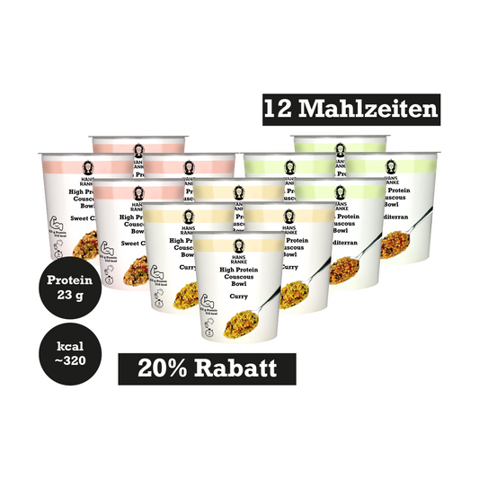 Probierpaket High Protein Couscous Bowl (Für Vorbesteller!)